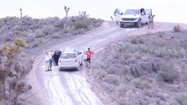 Tourists Family Arrested by Cammo Dudes for Driving Through Main Entrance of Area 51 - FindingUFO