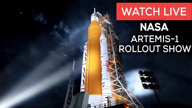 WATCH LIVE: Launch Pad View of NASA's Most Powerful Moon Rocket SLS for Artemis-1 Mission!