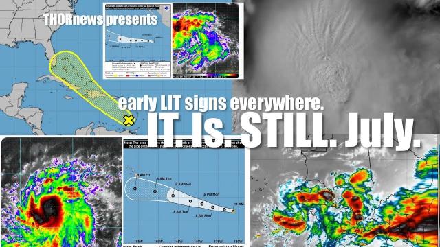 (bonus) WTF HURRICANE SEASON IS LIT - We are Watching 3 Cyclonic Areas