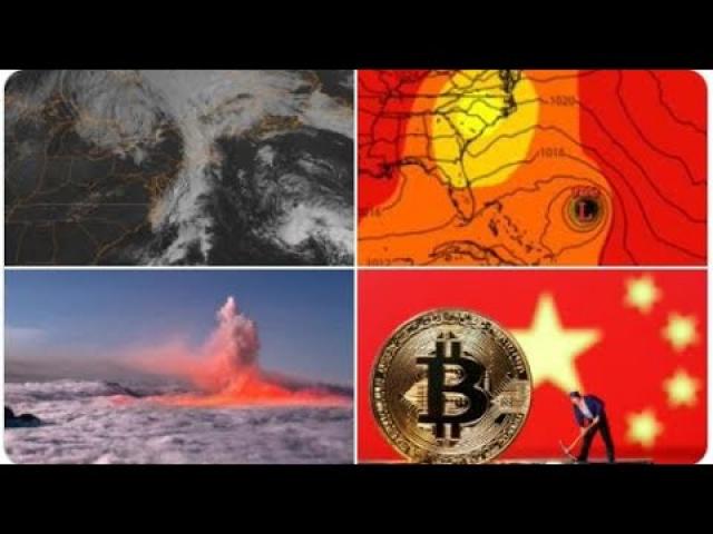 Solar Storm! China cracks down on Cryptocurrency! Hurricane Watch! Major Energy inflation n Europe!