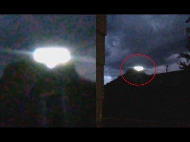 Spectacular footage shows a UFO landing on a house in Trinidad, Colorado USA