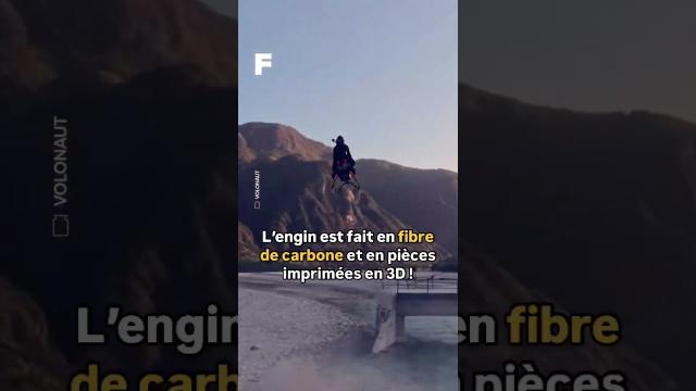 Une moto volante inspirée de Star Wars !