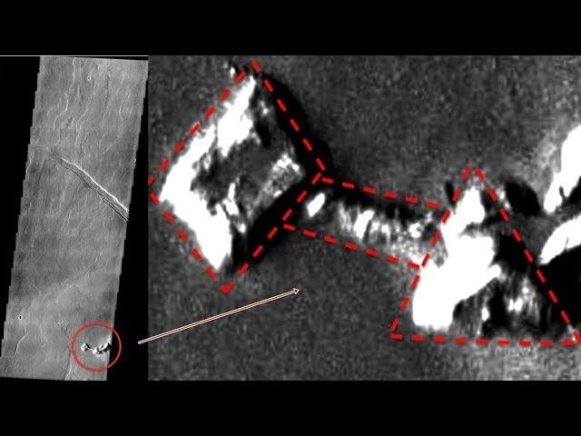 Ancient Alien Base Found On Mars With Pyramid and Tunnel