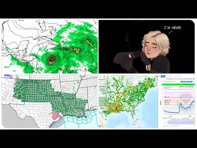 RED ALERT! Flood Watch for Red River & Multiple States! Pre-Hurricane Season CAG Watch!