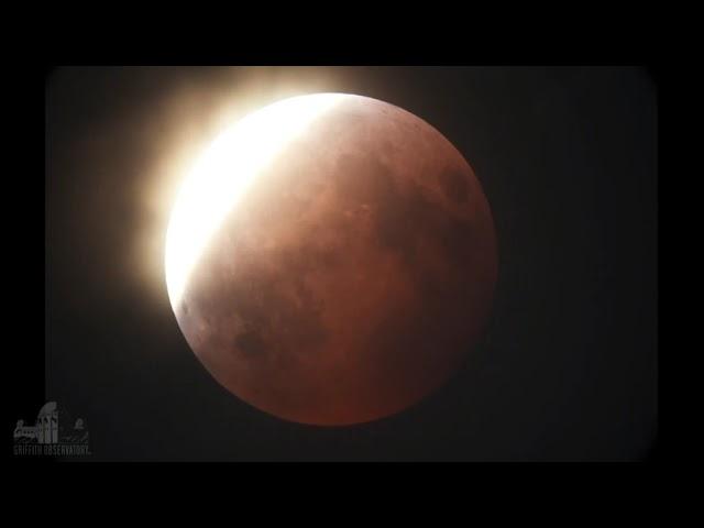 Super Flower Blood Moon over California in amazing time-lapse