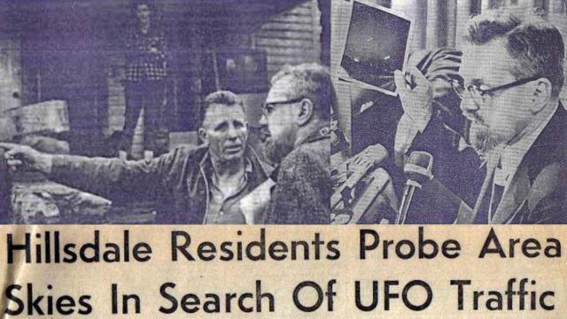 UFO Sighting and Swamp Gas in Michigan by Frank Mannor (1966) - FindingUFO