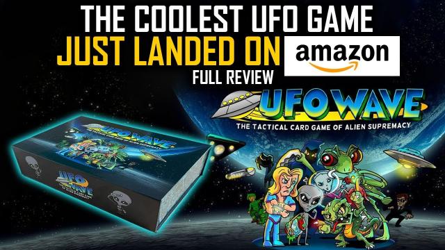 The Coolest Tactical Card Game of Alien Supremacy, based on the Real UFO PHENOMENON… FULL REVIEW!!!