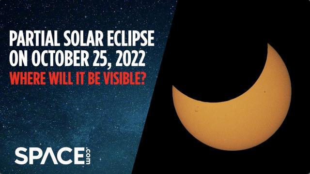 Partial Solar Eclipse on October 25th! Where will it be visible?