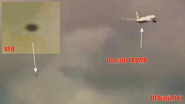 Today REAL UFO Next to Donald #Trump's Plane, Sept 8, 2020