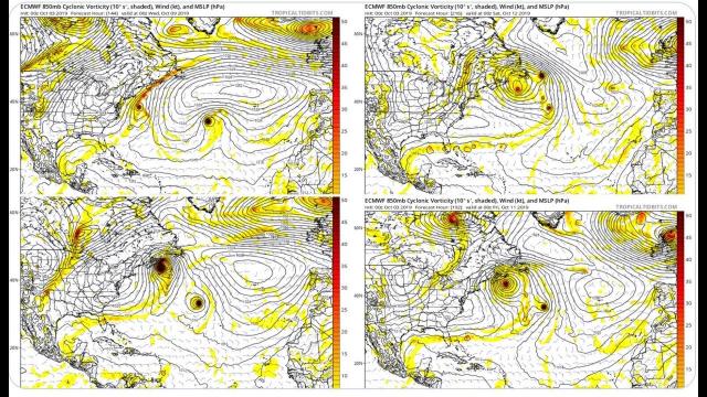 October Wild Weather: WTF. The Weirdest EURO model run ever?