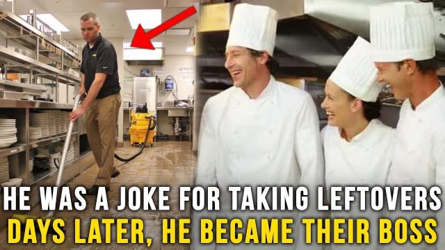 He was a joke for taking leftovers. Days later, he became their BOSS