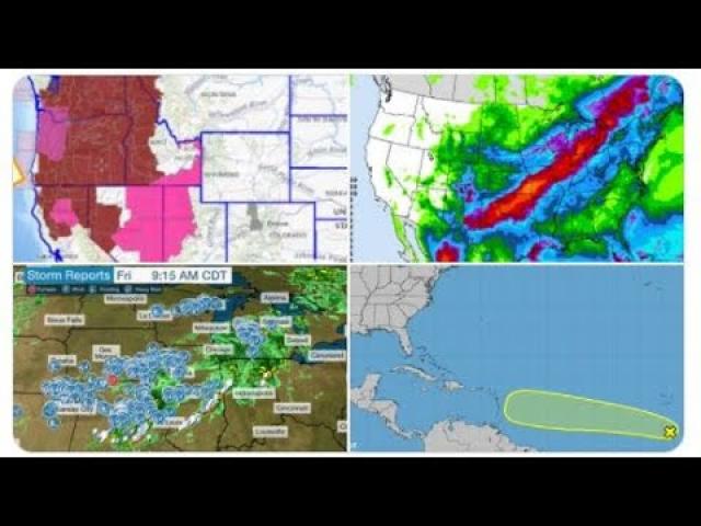 full RED ALERT! through July 10th: Heatwaves Floods Severe Weather Supply Chain Disruptions & WTFs.