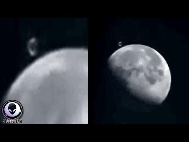 UFO "Mega-structure" Caught Next To The Moon?