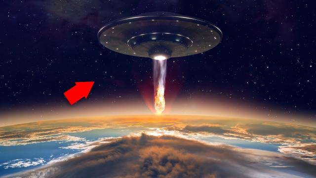 Bizarre Video Of A 'UFO Coming To Earth Through A Wormhole'