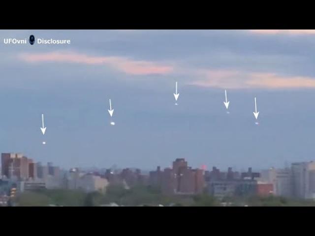 UFO Flotillas over New York