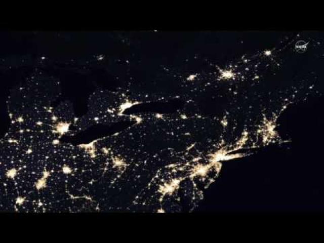 Earth At Night - New Global Maps Created From Satellite Imagery | Video