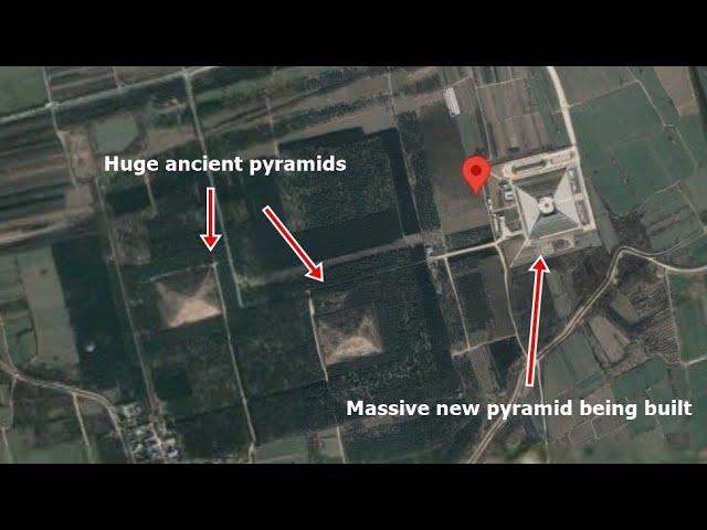Reddit user spot 'Massive Pyramid' being built in China
