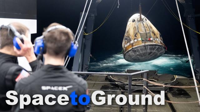 Space to Ground: Splashdown in the Atlantic: Sept. 8, 2023