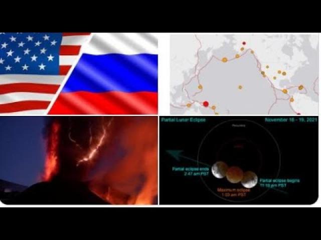 6.3 Earthquake New Zealand! 300 Eqs 24 hrs La Palma Volcano! Russia & USA tensions continue to rise!