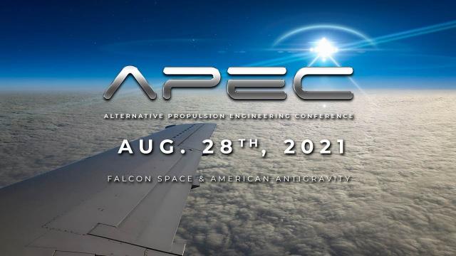APEC 8/28: UAP Physics & NASA Superconductors