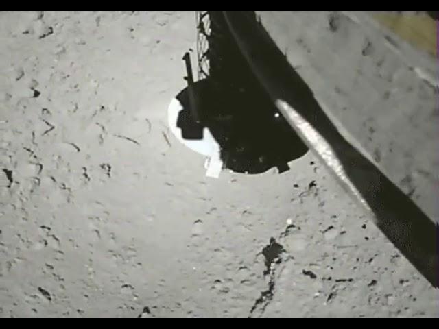 Watch Asteroid Debris Fly During Hayabusa2's 2nd Touchdown