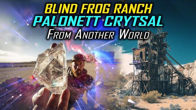 The Palonette Crystal from Out of this word that Crashed onto the Blind Frog Ranch