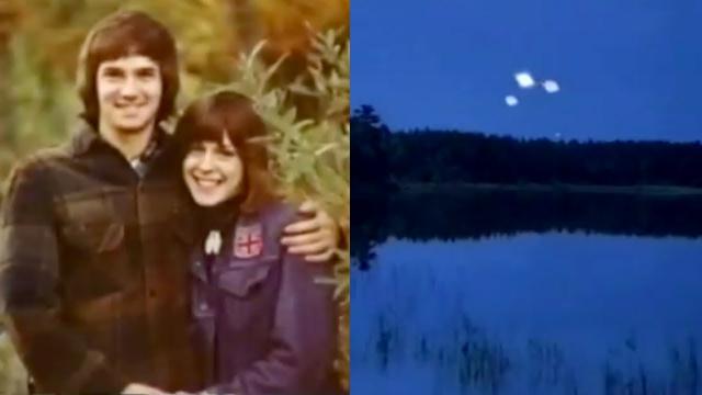 The Klinger's Couple Close UFO Encounter Incident with Missing Time (1975) - FindingUFO