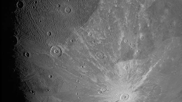 Water vapor in Jupiter moon Ganymede's atmosphere? Hubble has evidence