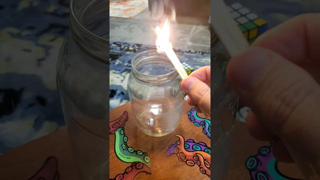 Safety Sealing a Jar of Smoke