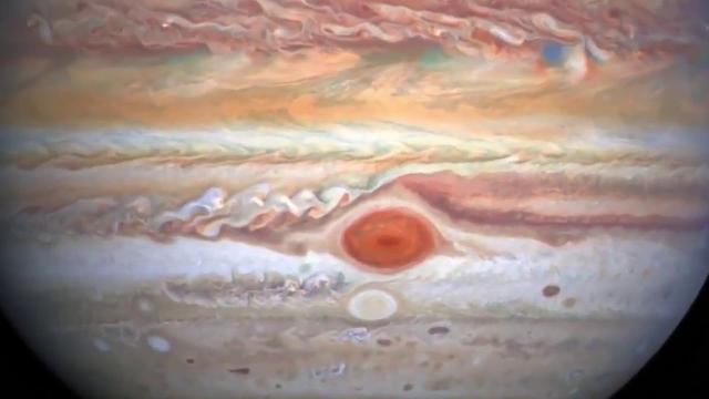 Jupiter and Europa spied in multiple wavelengths by Hubble