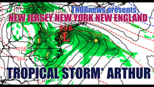 Alert! Tropical Storm Arthur to hit New Jersey New York New England! Venus Retrograde Surprise?