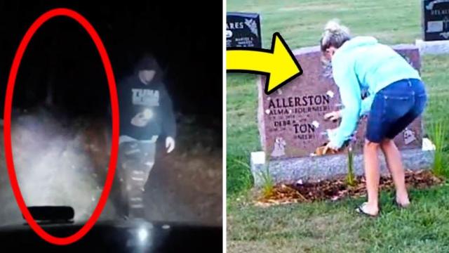 Grieving Parents Hide Camera in Cemetery To Catch A Graveyard Thief He Was Shocked By The Discovery