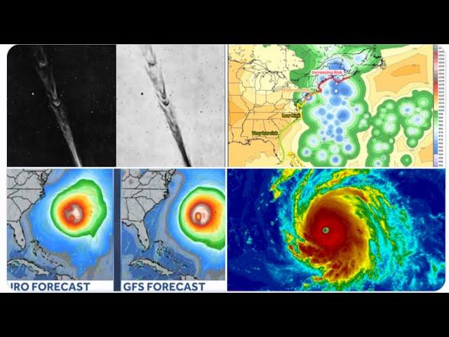 O WTF? Category 5 Hurricane Lee needs to be watched! & the Sun blasts the tail off of a Comet.
