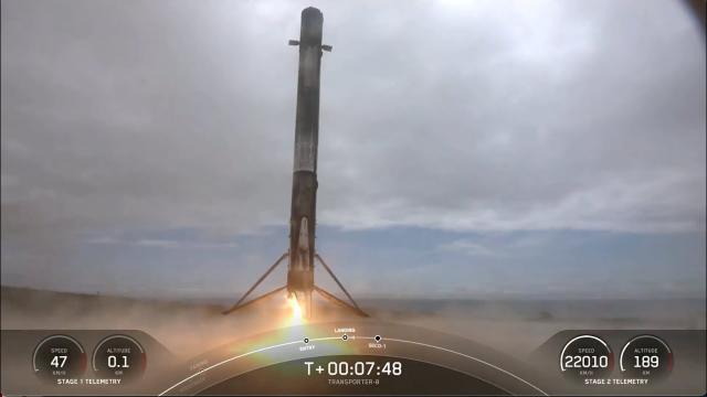 SpaceX launches 72 satellites in 2nd mission of day, nails 200th landing!