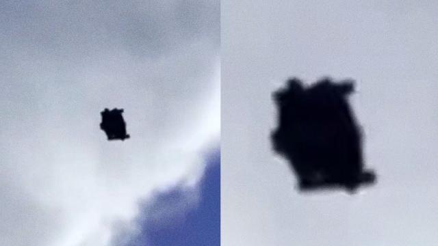 Black UFO spotted in Florida, USA, March 2023 ????