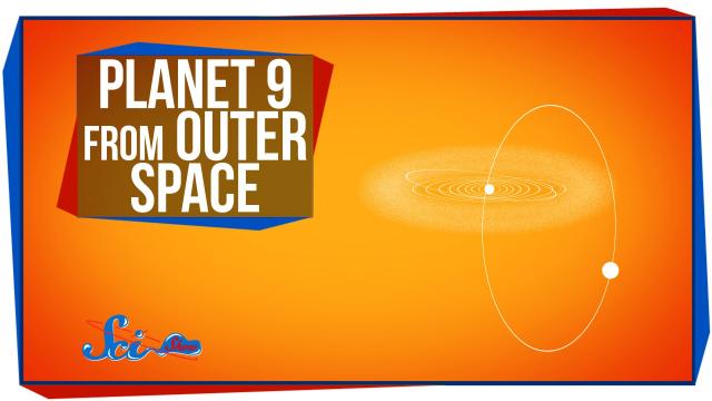 Planet 9 from Outer Space