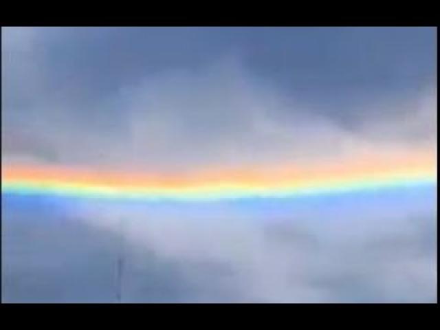 Divine Rainbow Ring in the Sky & West Coast DOOM Flood Glitch* run #3?