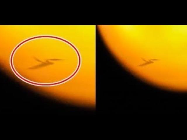 While filming the moon, witness caught on video this strange flying object