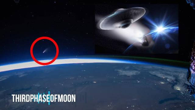 Did NASA just Capture A UFO Enter NEOWISE Comets Tail?