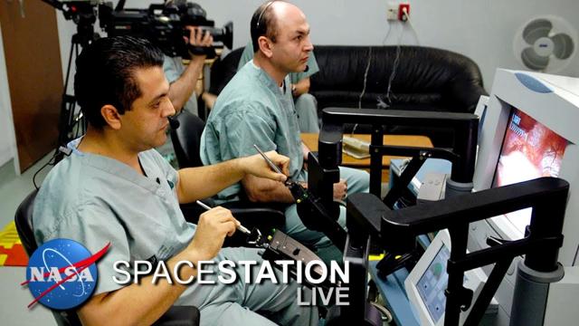 Space Station Live: A Surgical Assist from ISS Robotics Technology