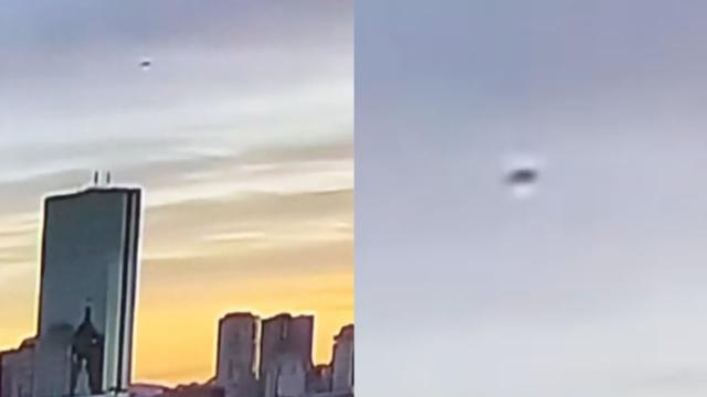 Stunning UFO Captured Live Teleporting and Vanishing on Boston Weather Channel - FindingUFO