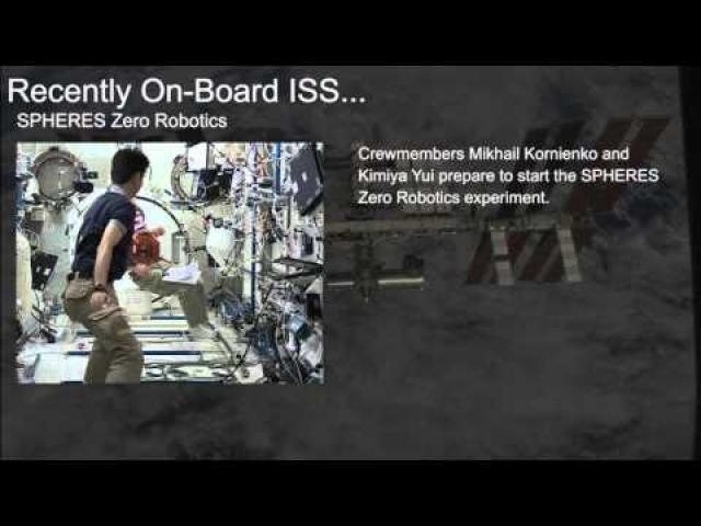 Monthly ISS Research Video Update for August 2015