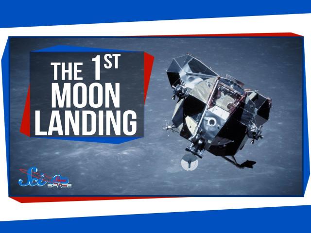 The First-Ever Moon Landing