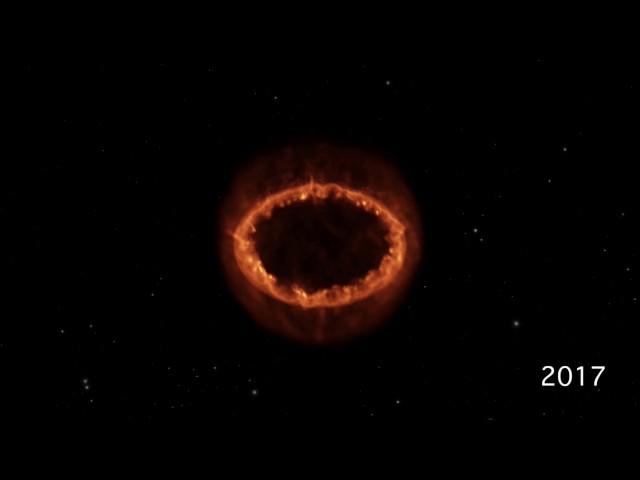 Simulation of SN 1987A