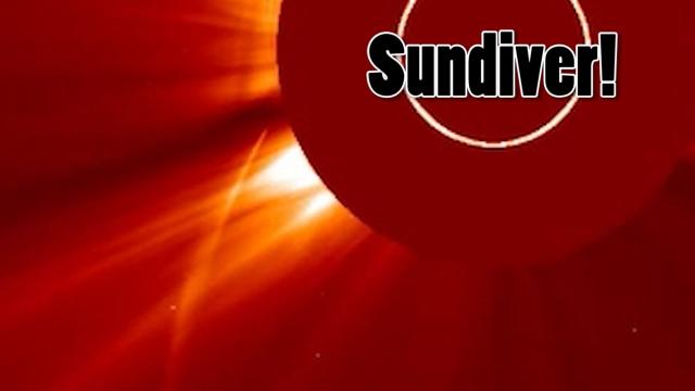 We have a new Sun grazer possible Sundiving Comet! Will it survive?