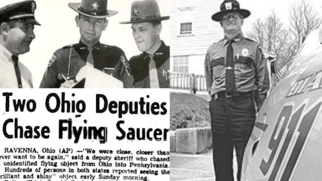 The Portage County Ohio UFO Chase & Police Encounter in 1966 - FindingUFO