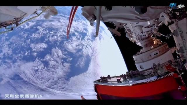Chinese space station beams down amazing views of Earth