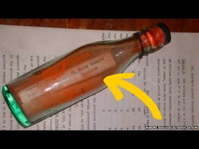 Couple Found Mysterious Bottle Contains Strange Message And Bold Questions !