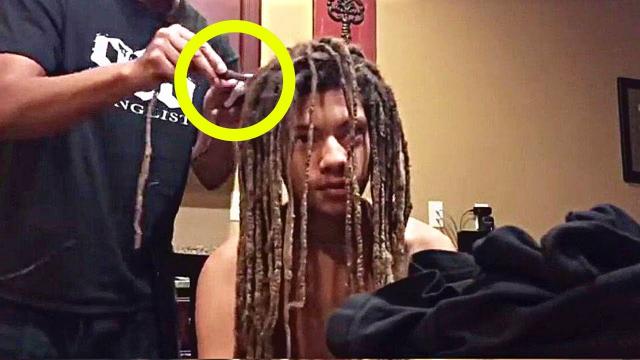 Dog Barks At Boy’s Dreads, Mom Chops Them Off And Finds This ! !
