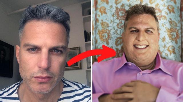 Dad Appears 100 Pounds Overweight Before His Family Learns The Truth
